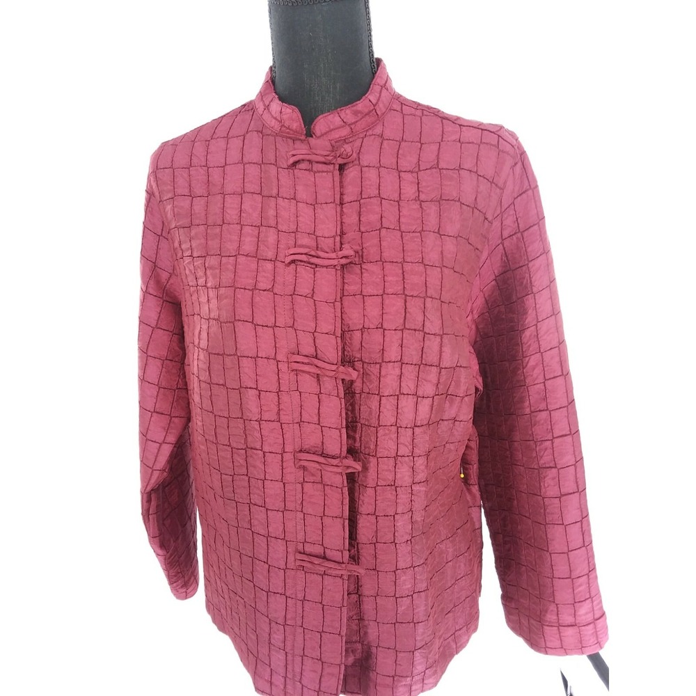 Linden Hill Burgundy Kimono Jacket Size Medium NWT